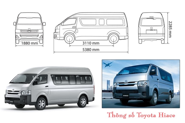 Toyota Hiace 2022 giá lăn bánh Mua xe Toyota Hiace trả góp